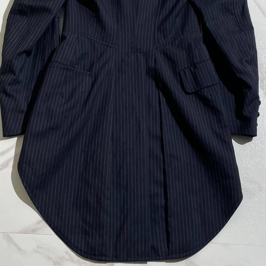 希少　ジュンヤワタナベマン　ピンク　チェーンボタン　燕尾　ロングジャケット