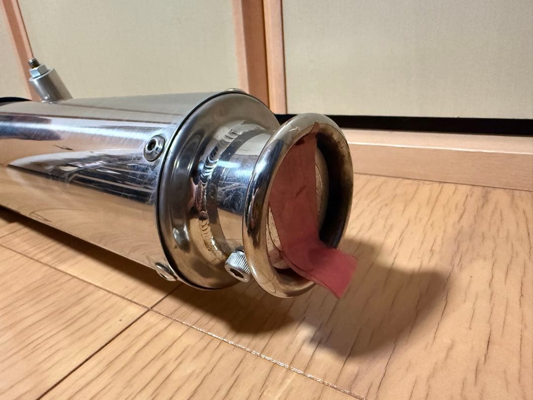 HONDA XR100 ステンレス マフラー 中古