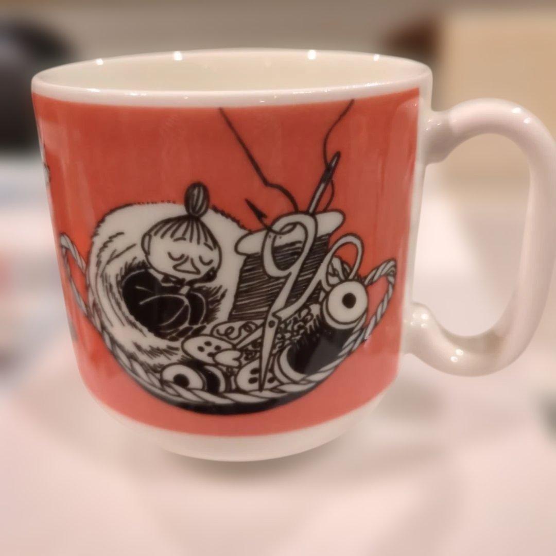 さ*ぁ様 ARABIA、ムーミン マグカップ、子供用 陶器製