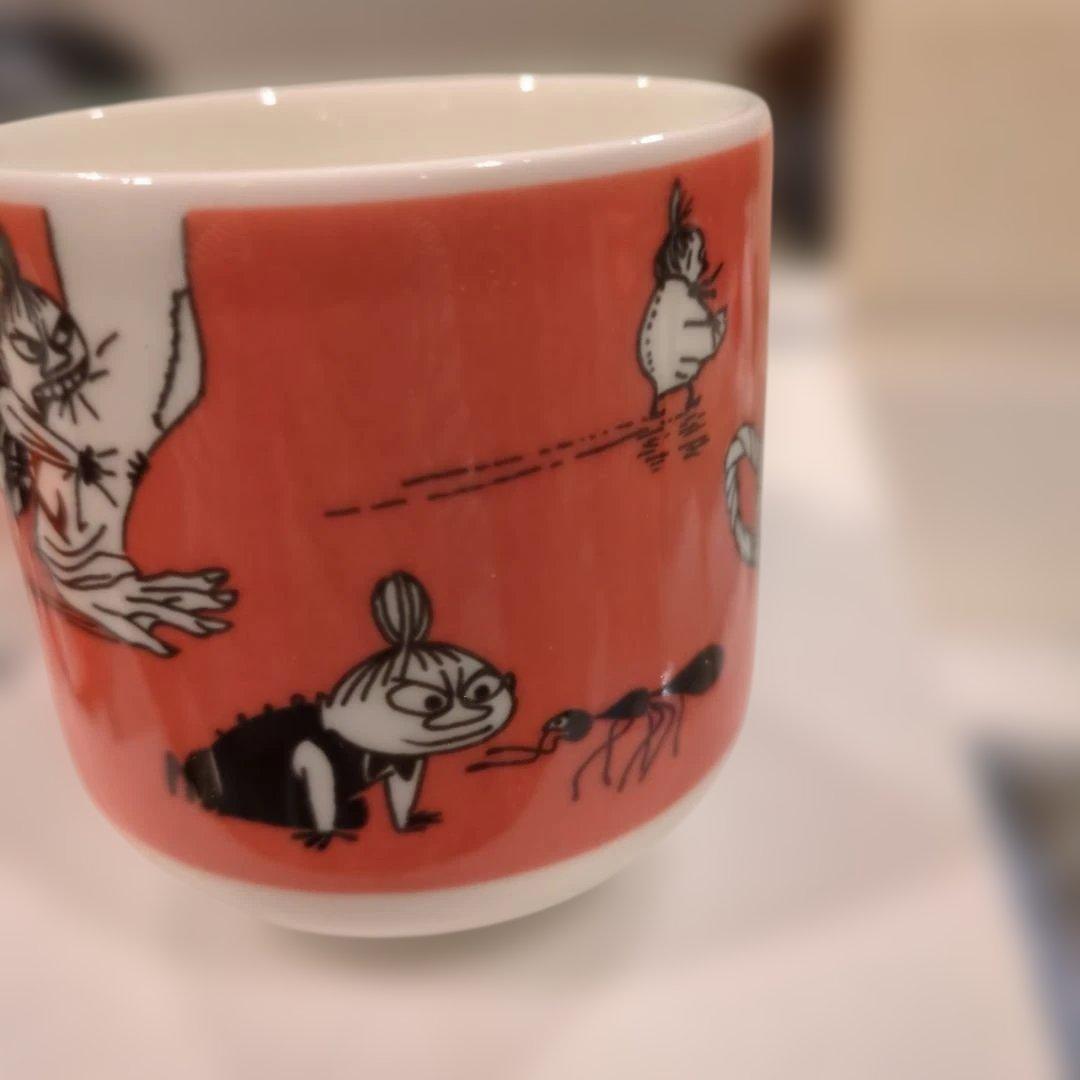 さ*ぁ様 ARABIA、ムーミン マグカップ、子供用 陶器製