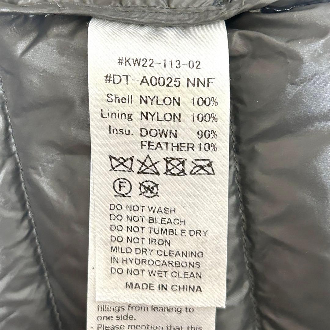 美品 DANTON ダントン インナーダウンクルーネックジャケット 保存袋付き