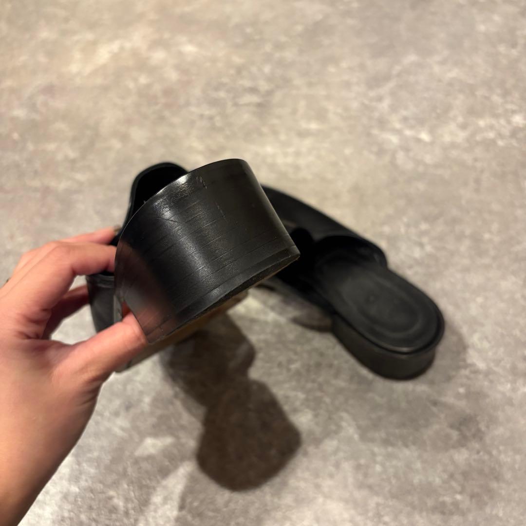 レザー ミュールサンダル　パドローネ　PADRONE STUDIOUS 26cm