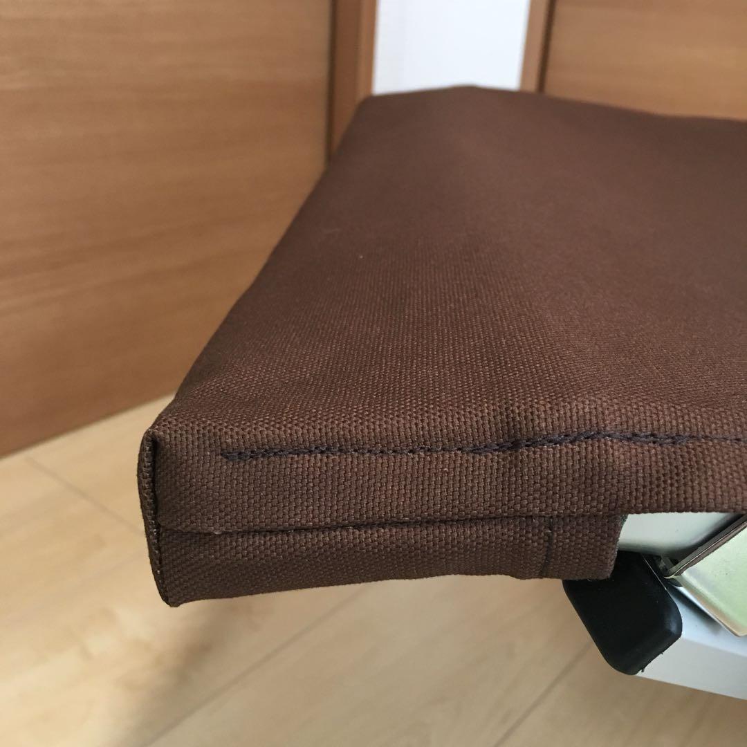 ブラウン 2枚フルセット ローチェア30用 10号帆布カバー ポケットあり