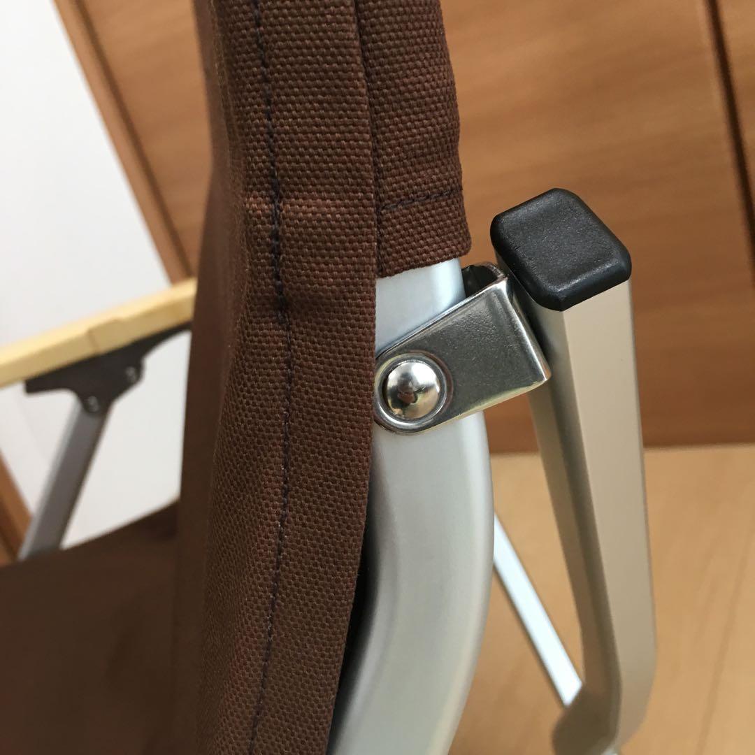 ブラウン 2枚フルセット ローチェア30用 10号帆布カバー ポケットあり