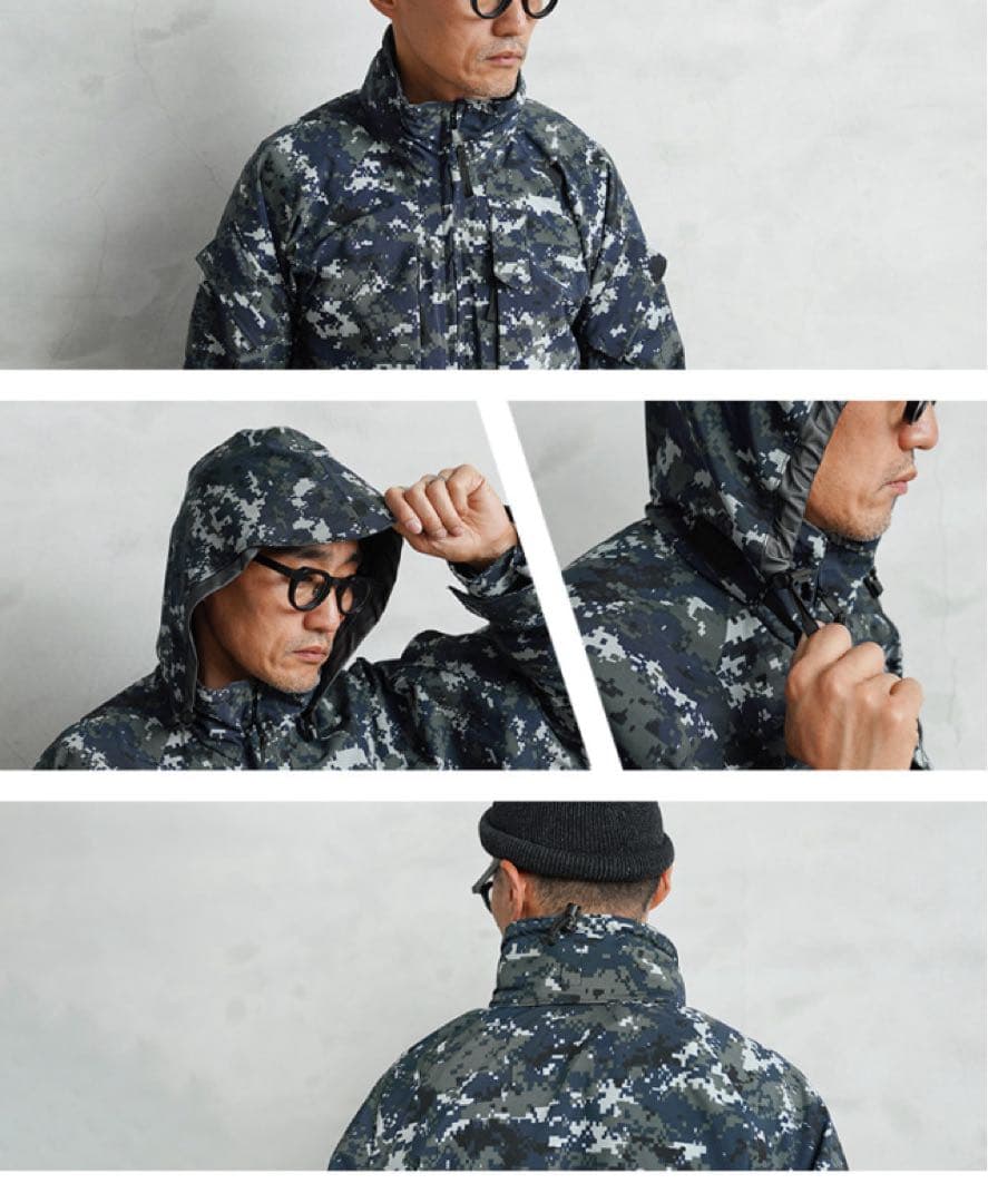 ECWCS NWU Gen2 US NAVY ゴアテックスパーカーサイズS/R