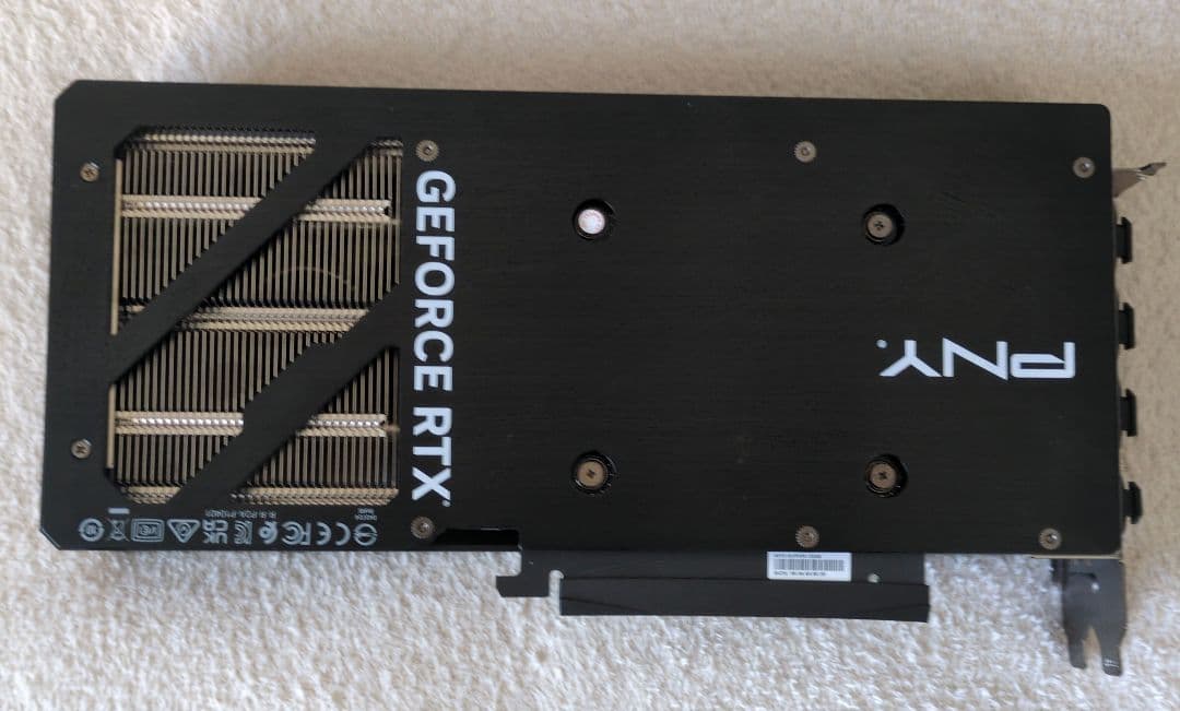 グラフィックボード・グラボ・ビデオカード PNY GeForce RTX 4070 Super 12GB VERTO OC