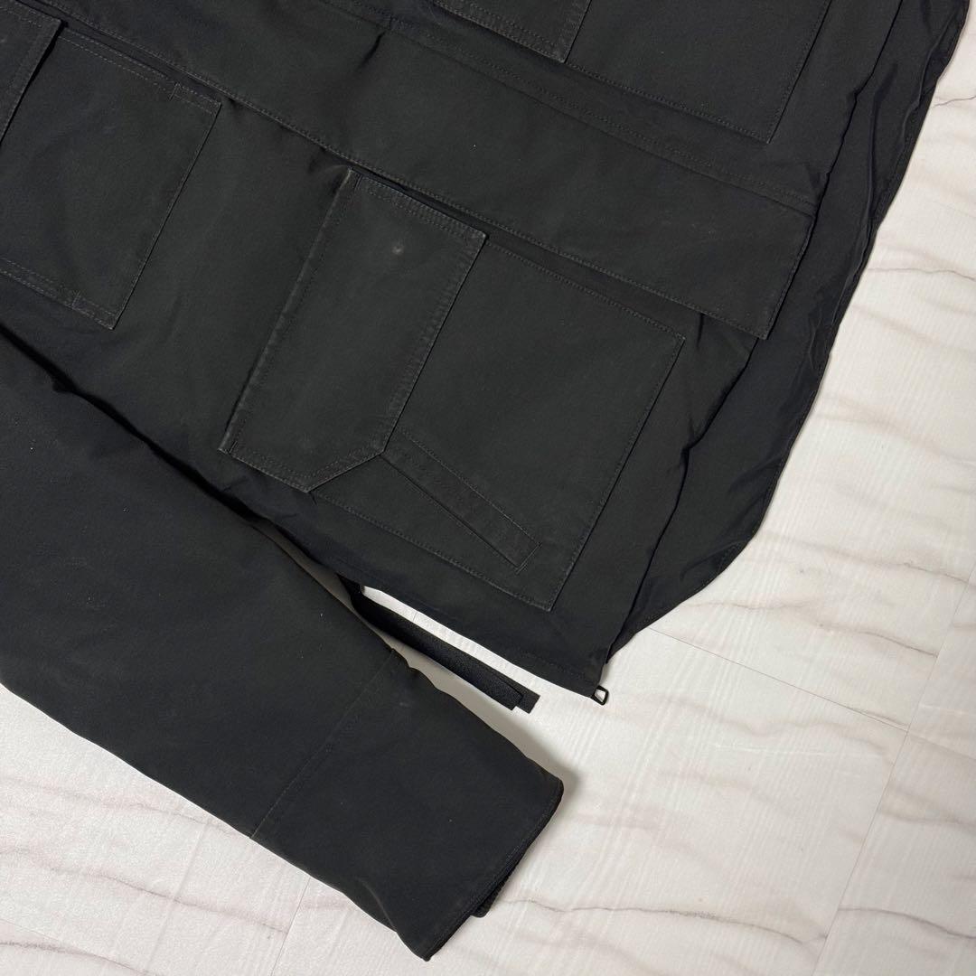 L相当✨カナダグースブラックレーベル メイトランドパーカー 2way ダウン 黒