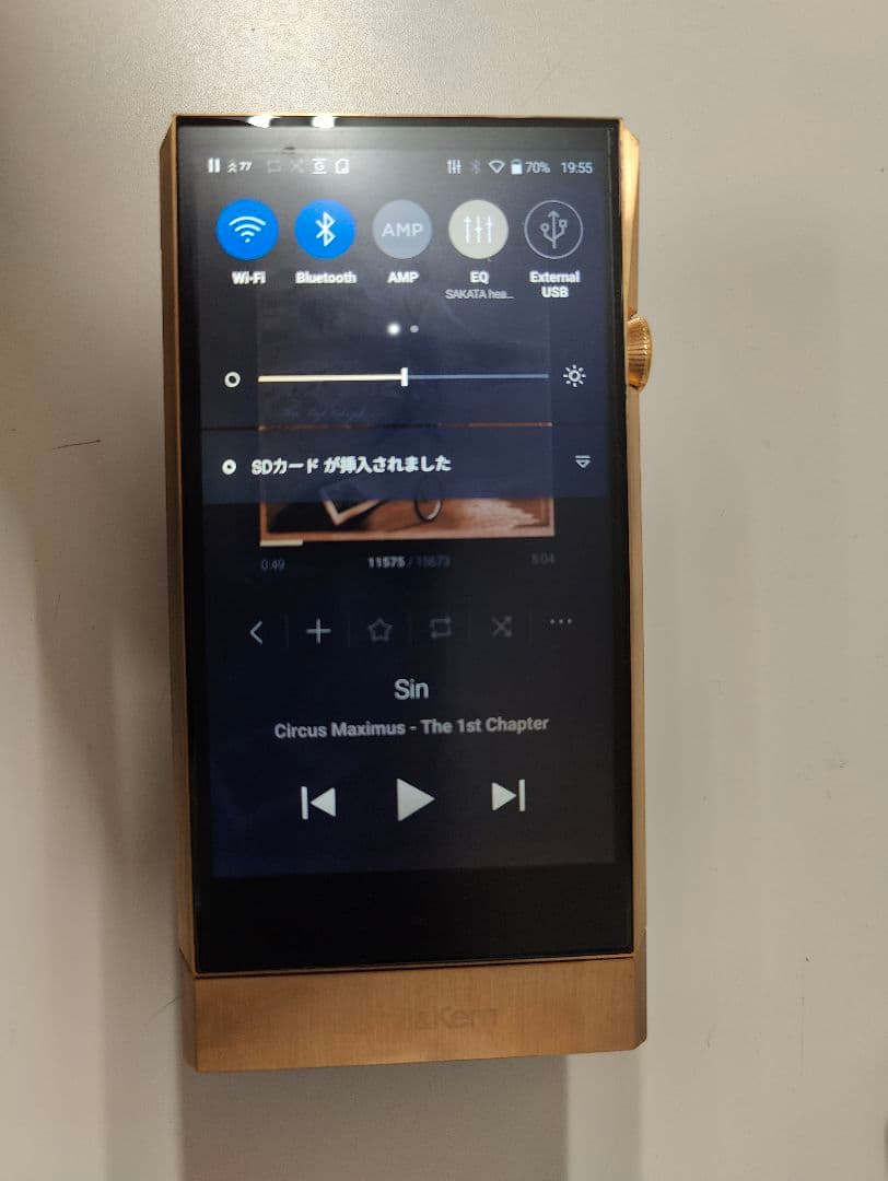 ポータブルプレーヤー A&ultima SP1000 & AMP Copper