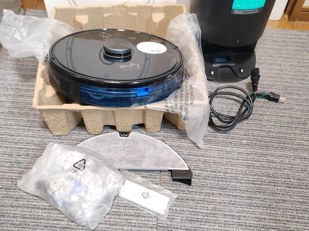 Gufy ロボット掃除機　ルンバ　ゴミ回収ステーションあり