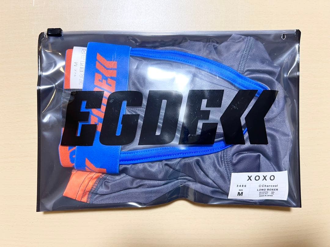 EGDE 3枚セット ロングボクサー2枚 JOCKSTRAP 1枚　Mサイズ