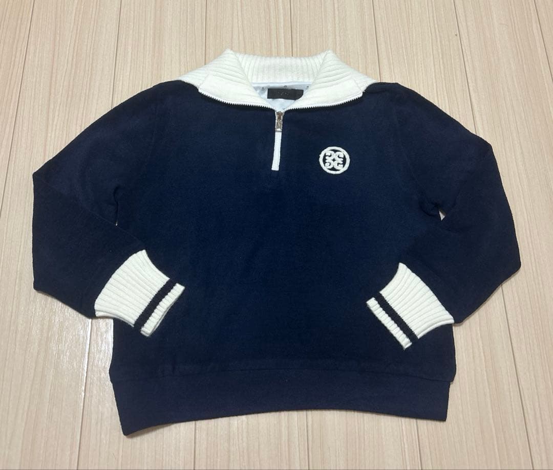 【美品】G/FORE ジーフォア ゴルフウェア ハーフジップ フリース M