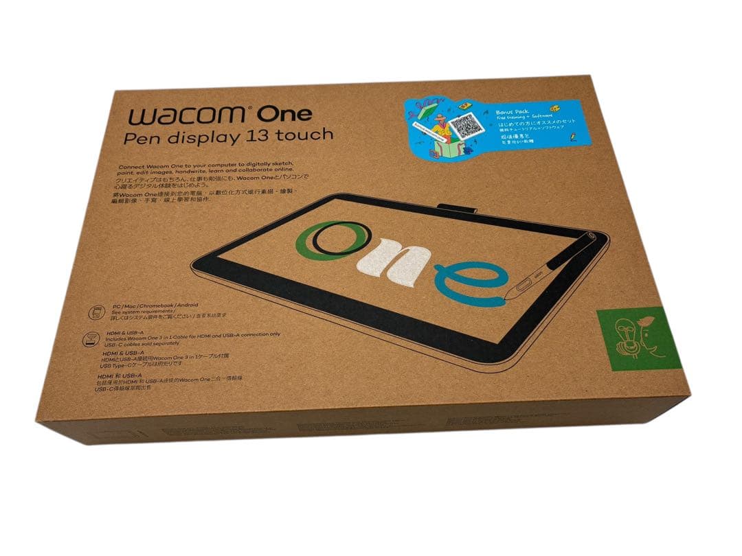 Wacom One 13 touch 液晶ペンタブレットTDTH134W4D
