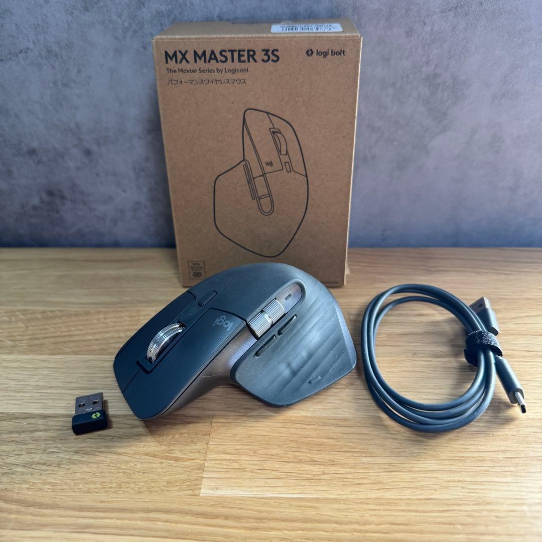 【美品】LogiBolt+ロジクールマウス MX MASTER3s MX2300