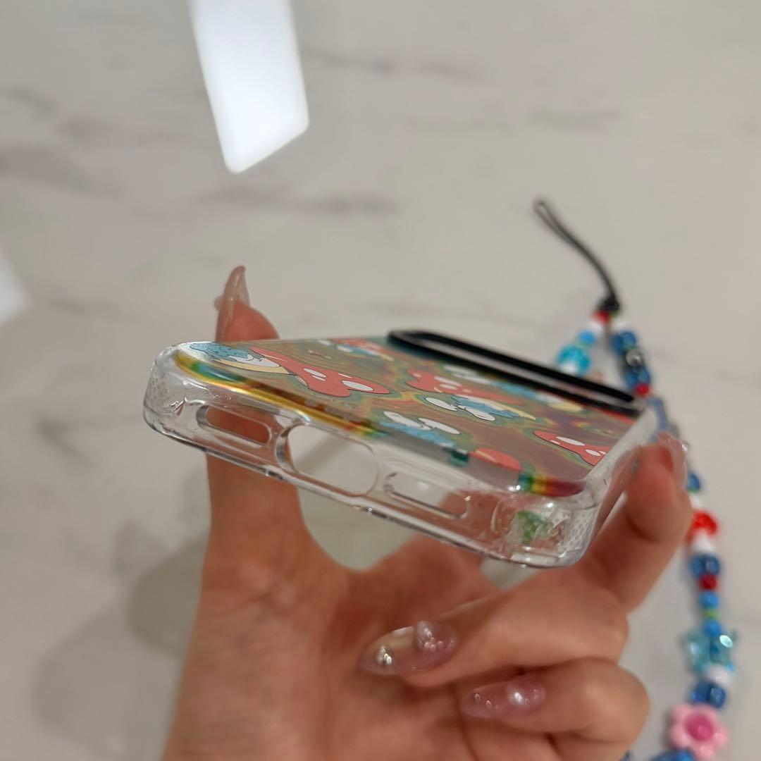 ケースティファイ iPhone17pro スマーフ ケース スマホチャーム