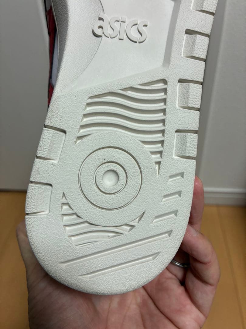 美品asics Japan L Mid classic Red 1191A313