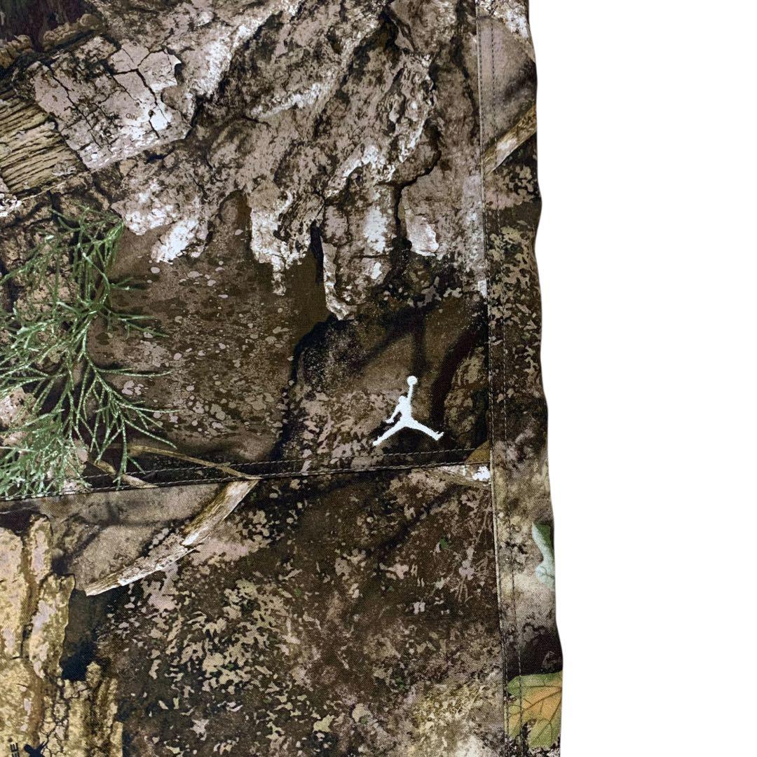 【エアジョーダン】　美品　ウーブンパンツ　ブルックリン　リアルツリー　Lサイズ