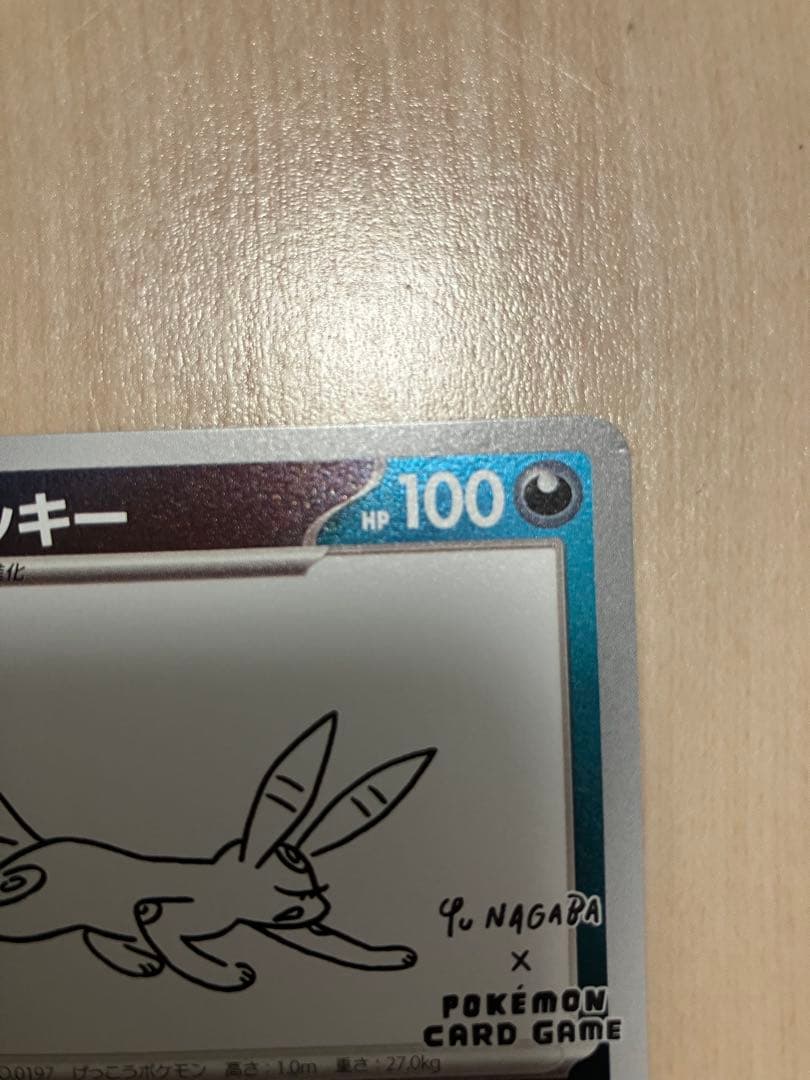 傷あり特価　ブラッキー　YU NAGABA 長場　ブラッキー