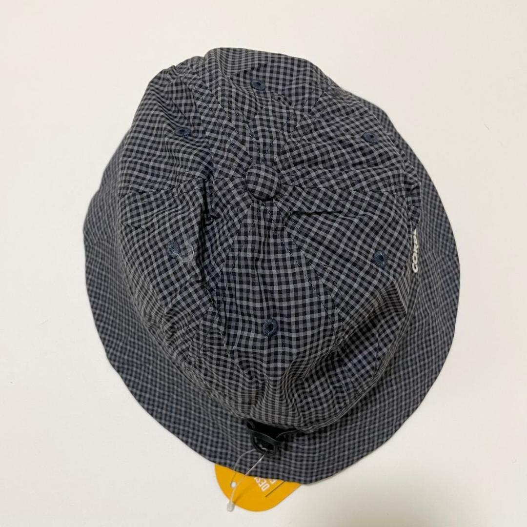 シュプリーム バケットハット 黒 Cordura Plaid Bell Hat