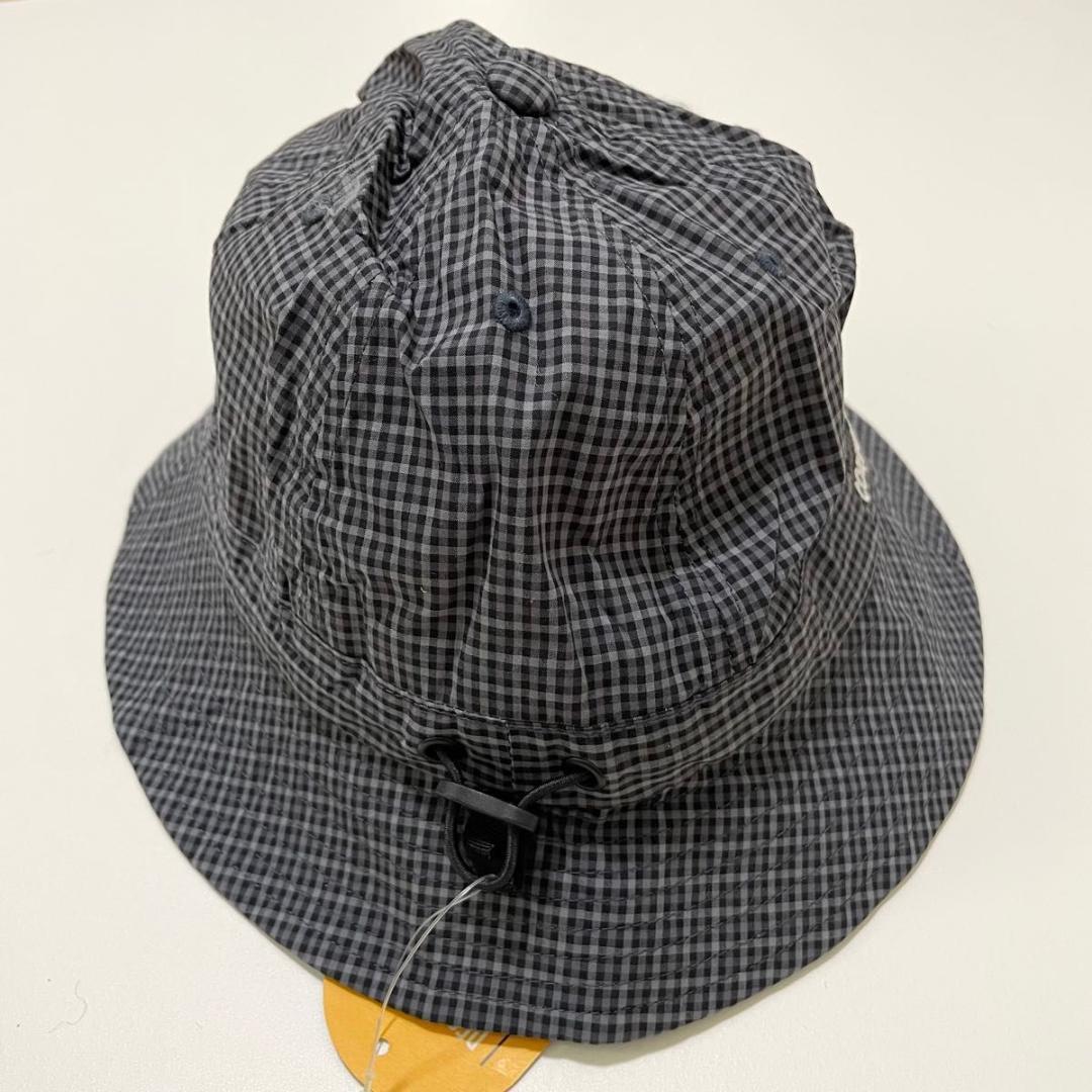 シュプリーム バケットハット 黒 Cordura Plaid Bell Hat