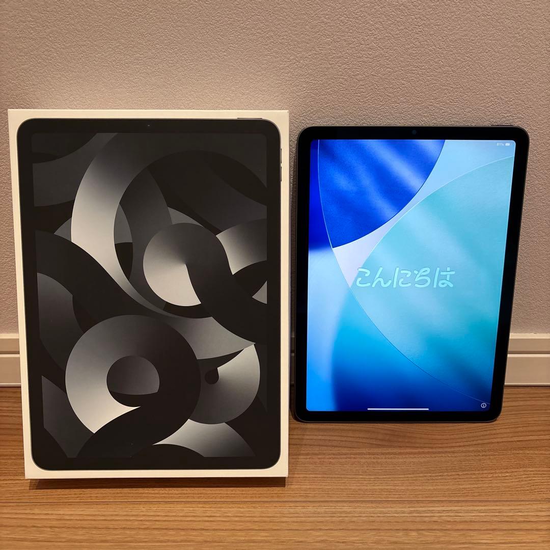 iPad Air (第5世代) 64GB Wifiモデル　スペースグレー