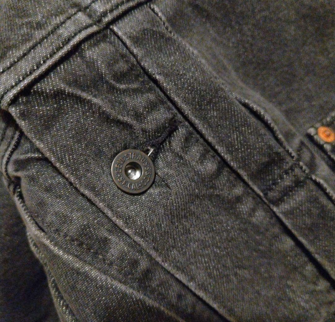 リーバイス　Gジャン ブラック　デニムジャケット