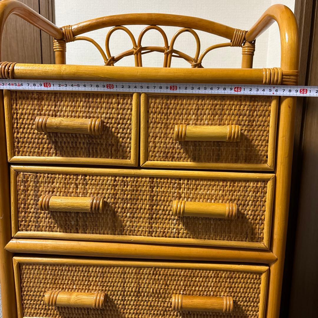 ラタン　チェスト