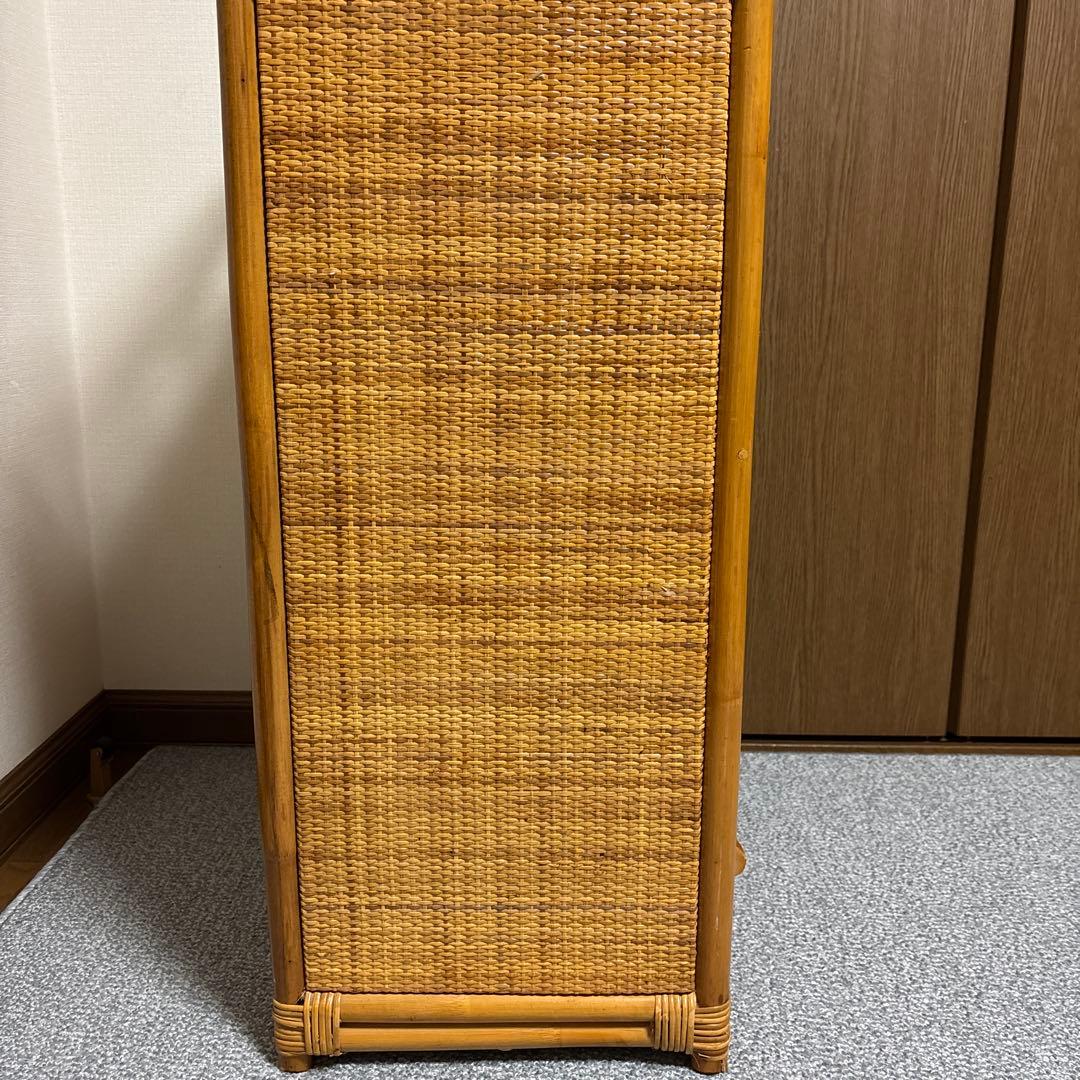 ラタン　チェスト