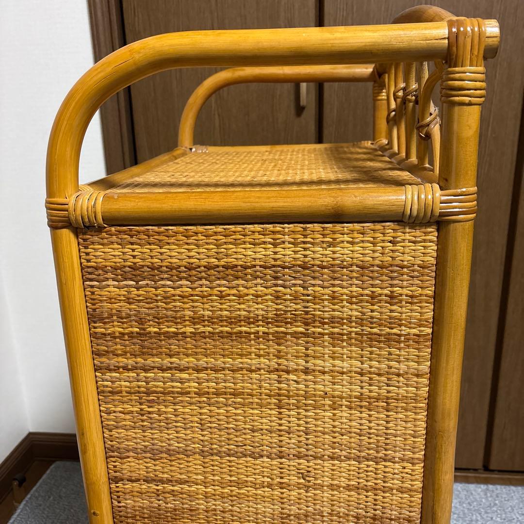 ラタン　チェスト