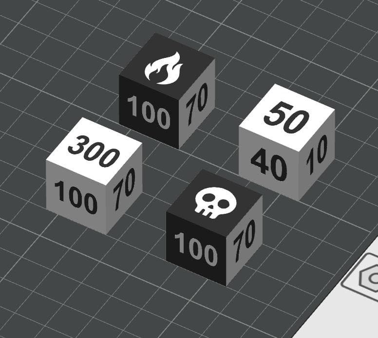 【きりん様】オーダーメイドダメカンダイス