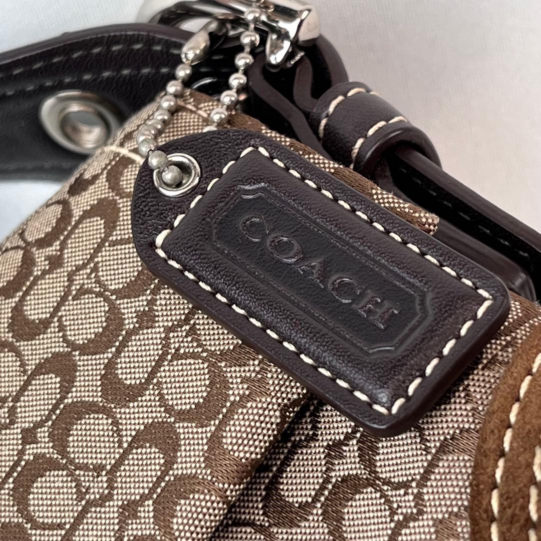 COACH ハンドバック ソーホー シグネチャー ブラウン
