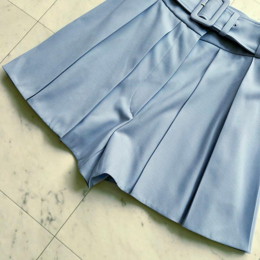 PATOU プリーツキュロット ロゴ刺繍 34