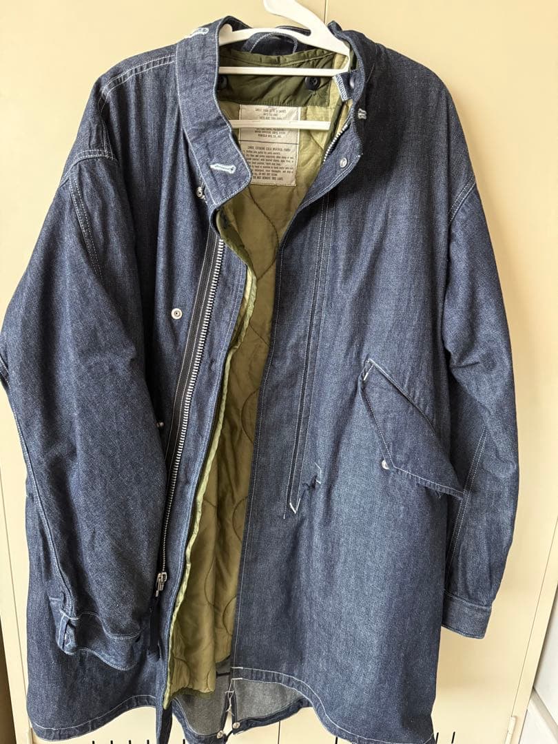 WAIPER.inc WA-M65D M-65 フィッシュテールパーカー