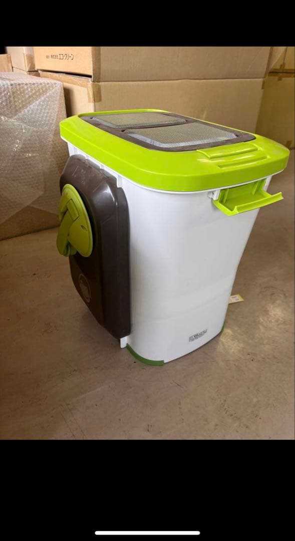 T*o様 自然にカエル 生ゴミ処理気 エコクリーン ゴミ箱