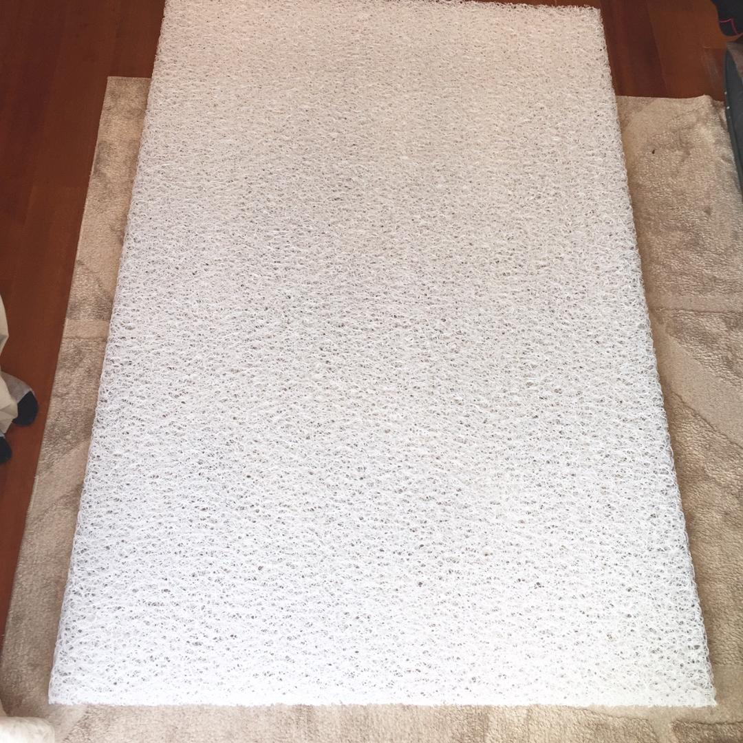 【美品】セミダブル◆４.５cm厚固め◆東洋紡ブレスエアー相当品119×200cm