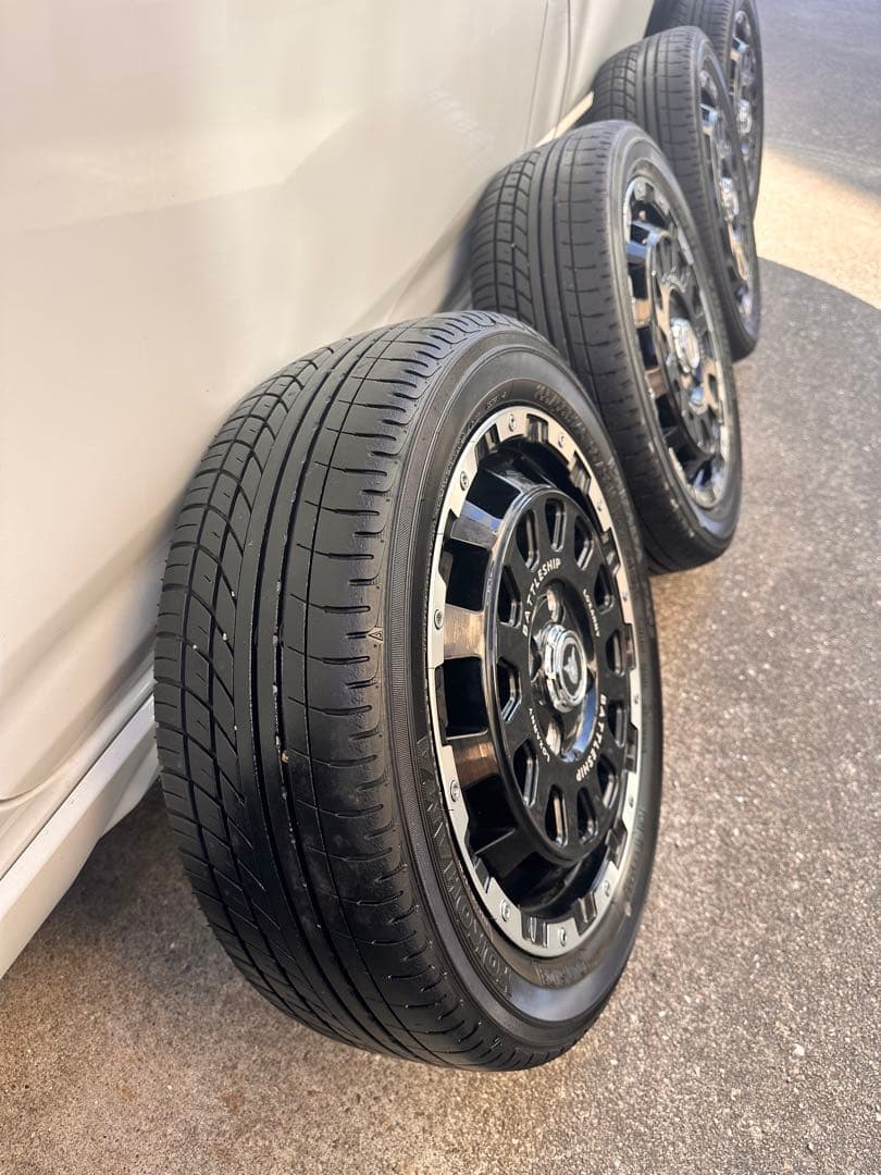 ロクサーニ　バトルシップ　ネオ　ホイール　14 インチ　165 55パラダ