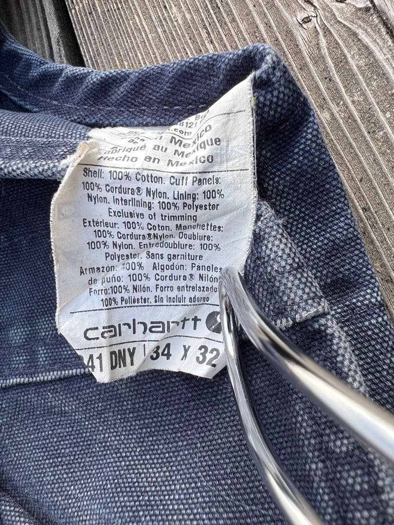 90~00s Carhartt ダブルニー オーバーオール メキシコ製