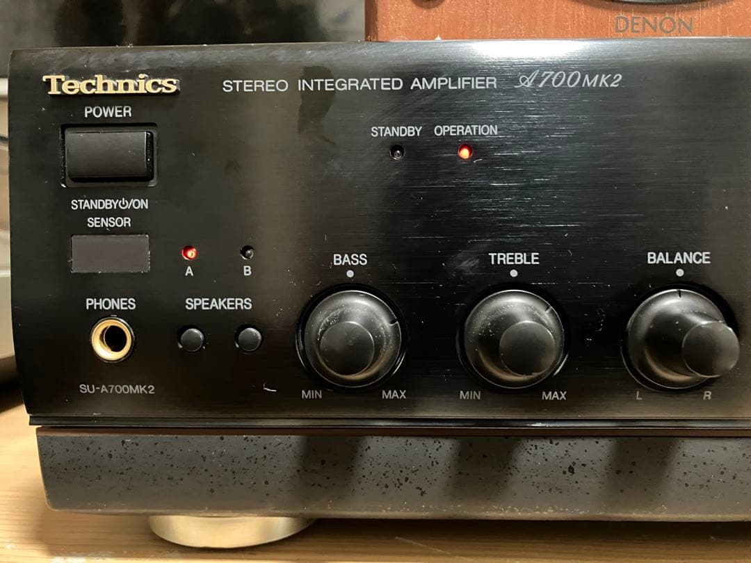 【momo3専用】Technics・ A700mk2プリメインアンプ・スピーカー