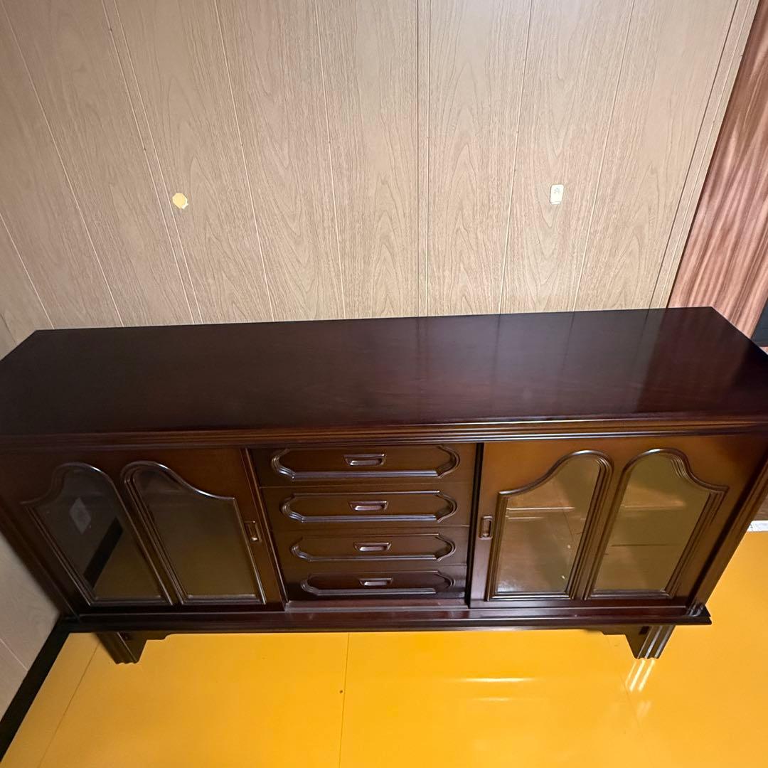 【ヴィンテージ】昭和　高級サイドボード　美品　幅176cm