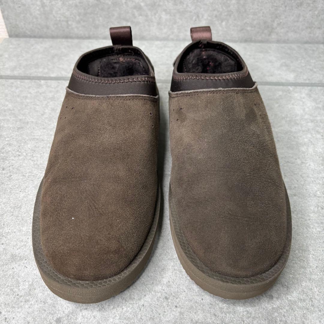 未使用級 SUICOKE スイコック ムートンサボ　24 モスグリーン