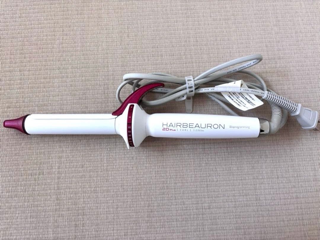 HAIRBEAURON 2D Plus カールアイロン
