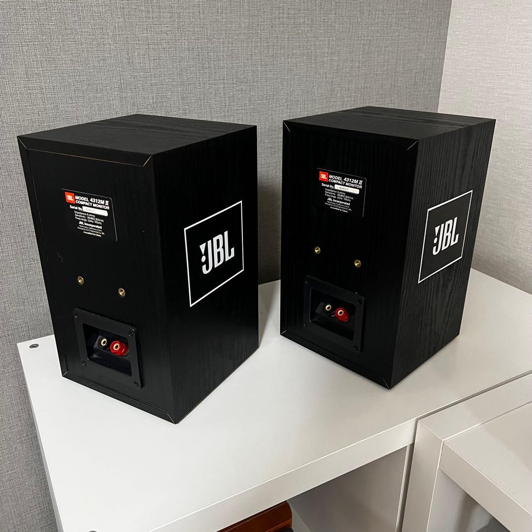 JBL 4312M2 ブラック　コンパクトモニターペアスピーカー