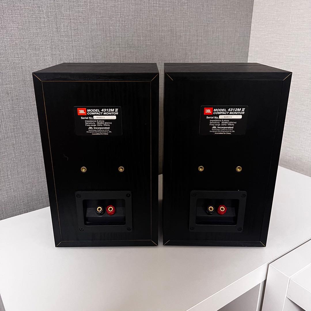 JBL 4312M2 ブラック　コンパクトモニターペアスピーカー