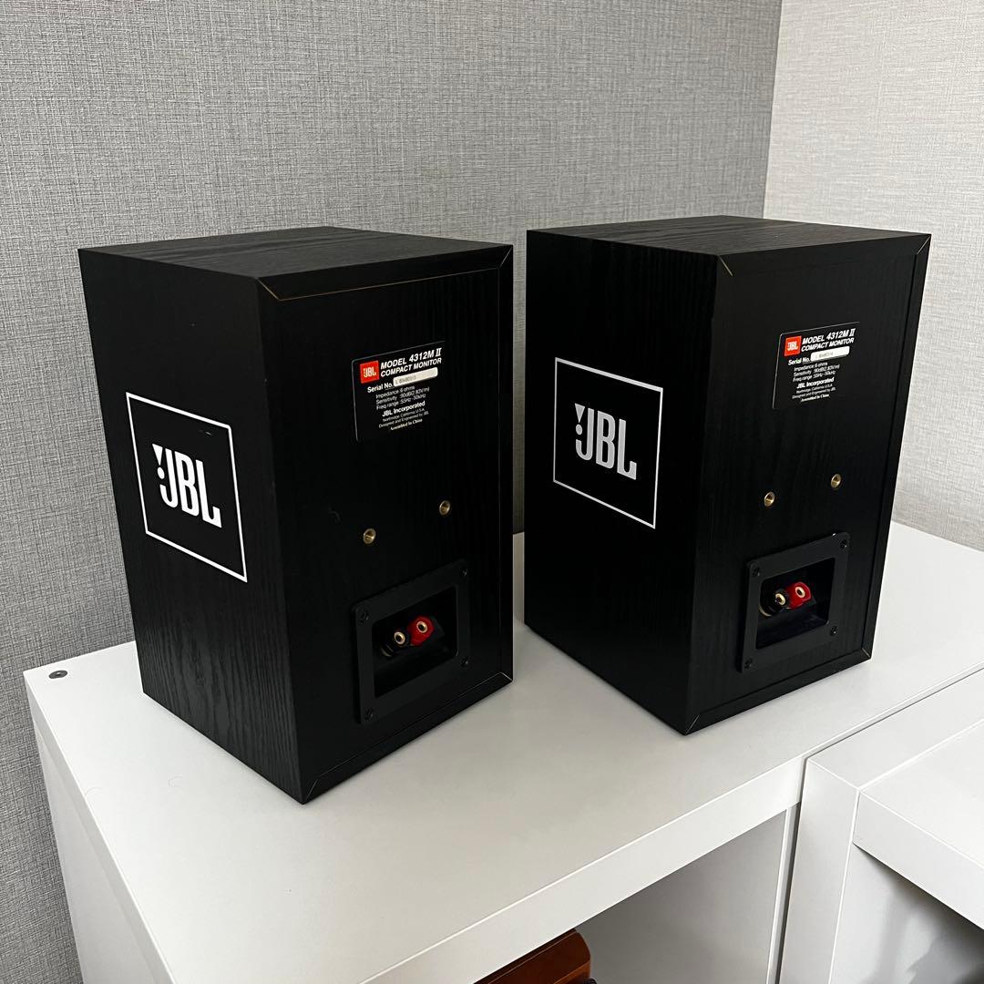 JBL 4312M2 ブラック　コンパクトモニターペアスピーカー