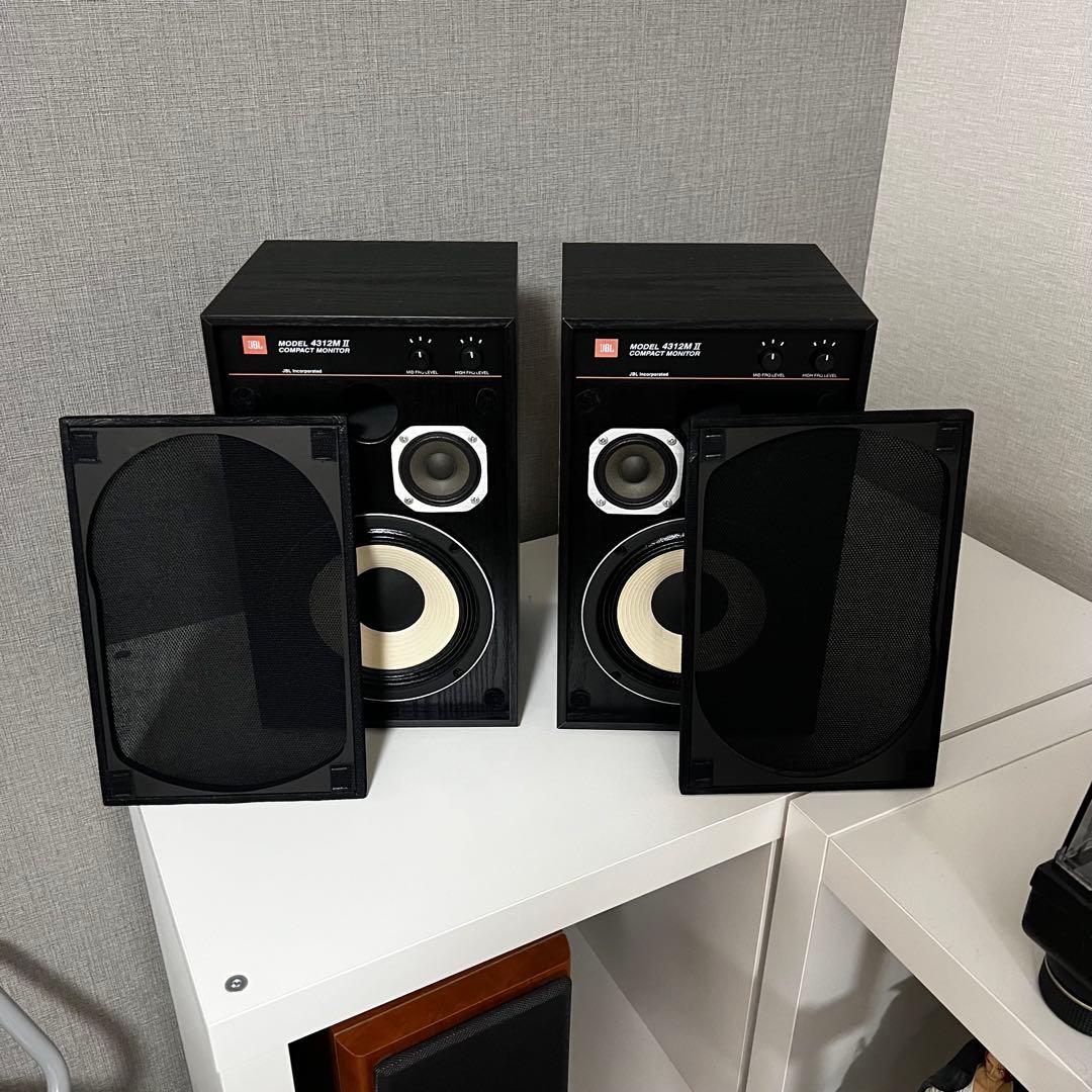JBL 4312M2 ブラック　コンパクトモニターペアスピーカー