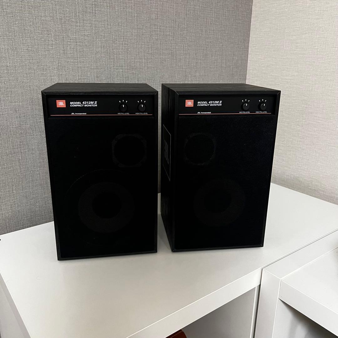 JBL 4312M2 ブラック　コンパクトモニターペアスピーカー