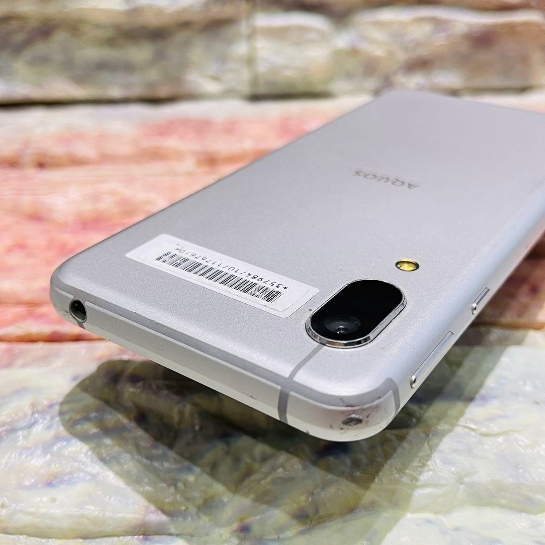 SIMフリー AQUOS sense3 basic 32GB シルバー 電池良好