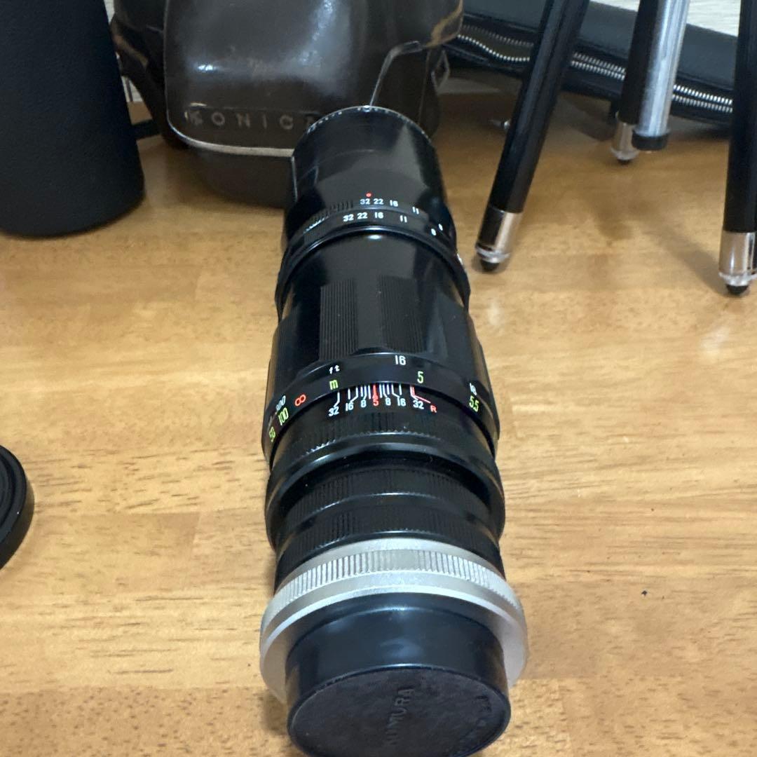 KONICA FS 一眼レフカメラ KOMURA f/5 300mm