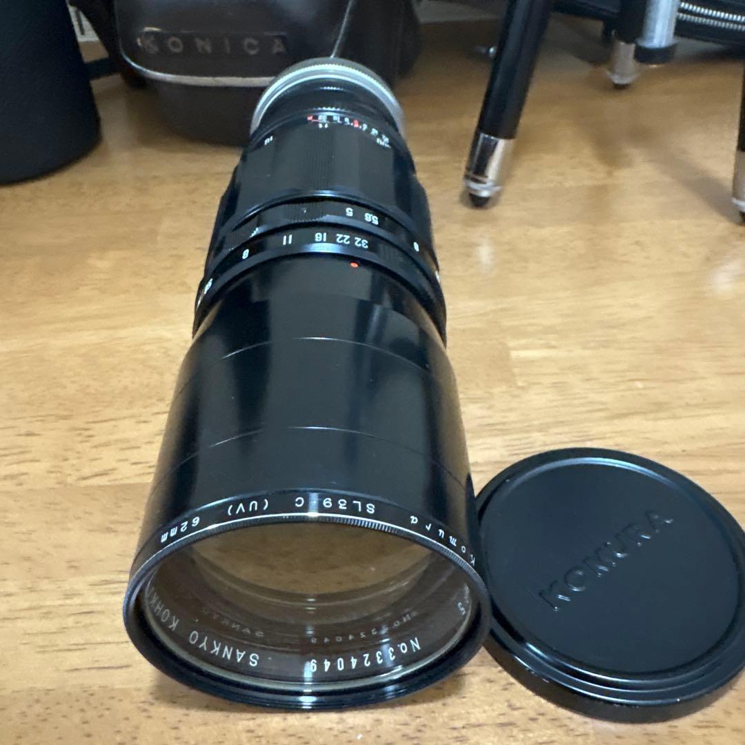 KONICA FS 一眼レフカメラ KOMURA f/5 300mm