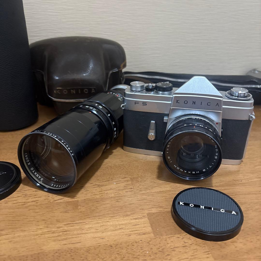 KONICA FS 一眼レフカメラ KOMURA f/5 300mm