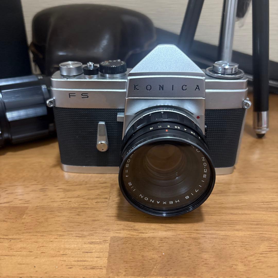 KONICA FS 一眼レフカメラ KOMURA f/5 300mm